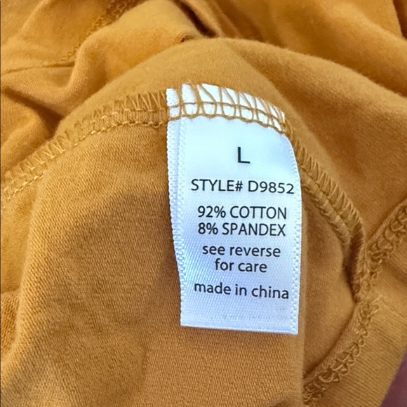 Active USA Mustard Midi Dress - Picture 6 of 8